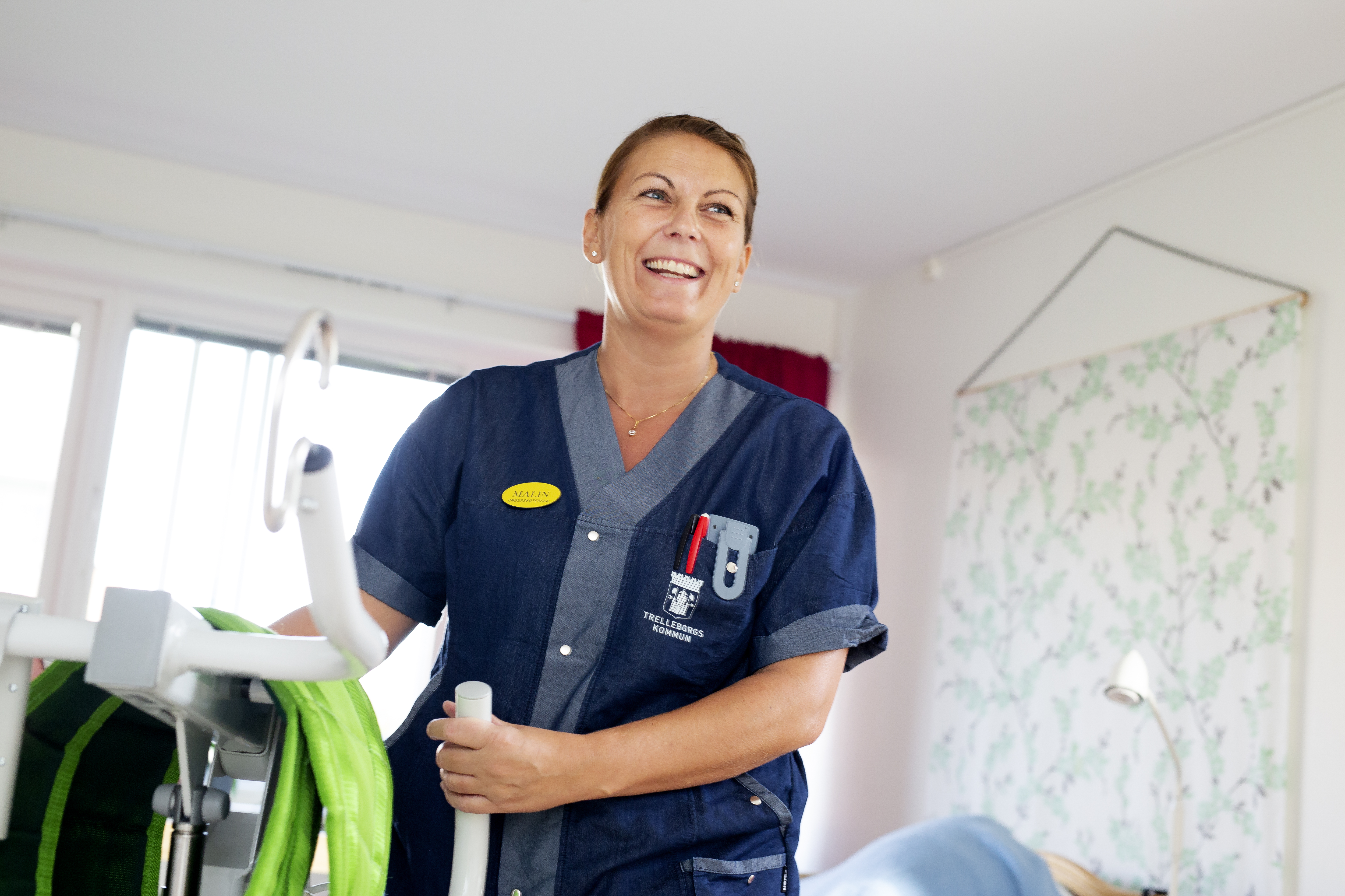 Malin Persson går den nya utbildningen (se separat artikel).