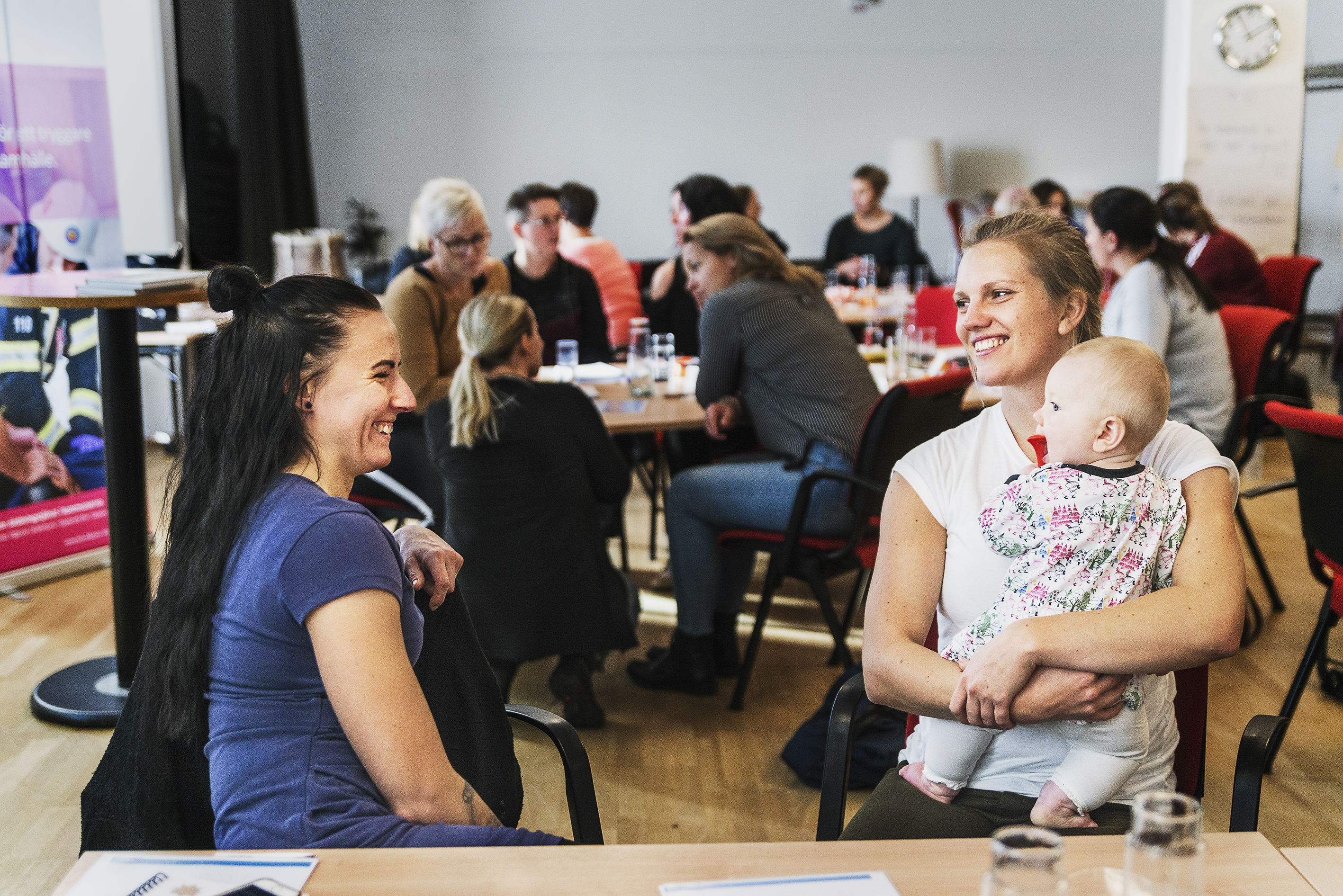 Emelie Ullberg och Karin Olstorpe.