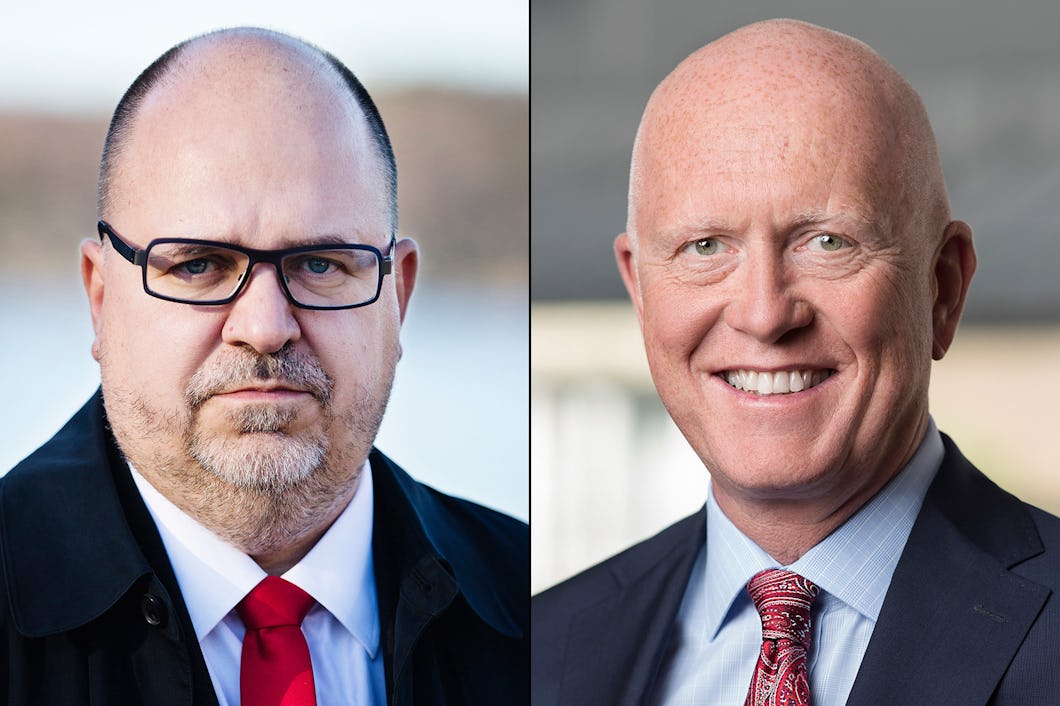 Karl-Petter Thorwaldsson och Peter Jeppsson.