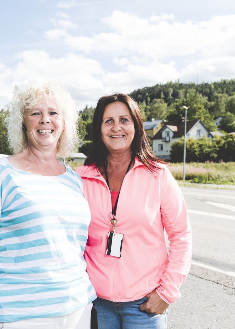 Anna-Lena Jungell och Päivi Tjärnberg.