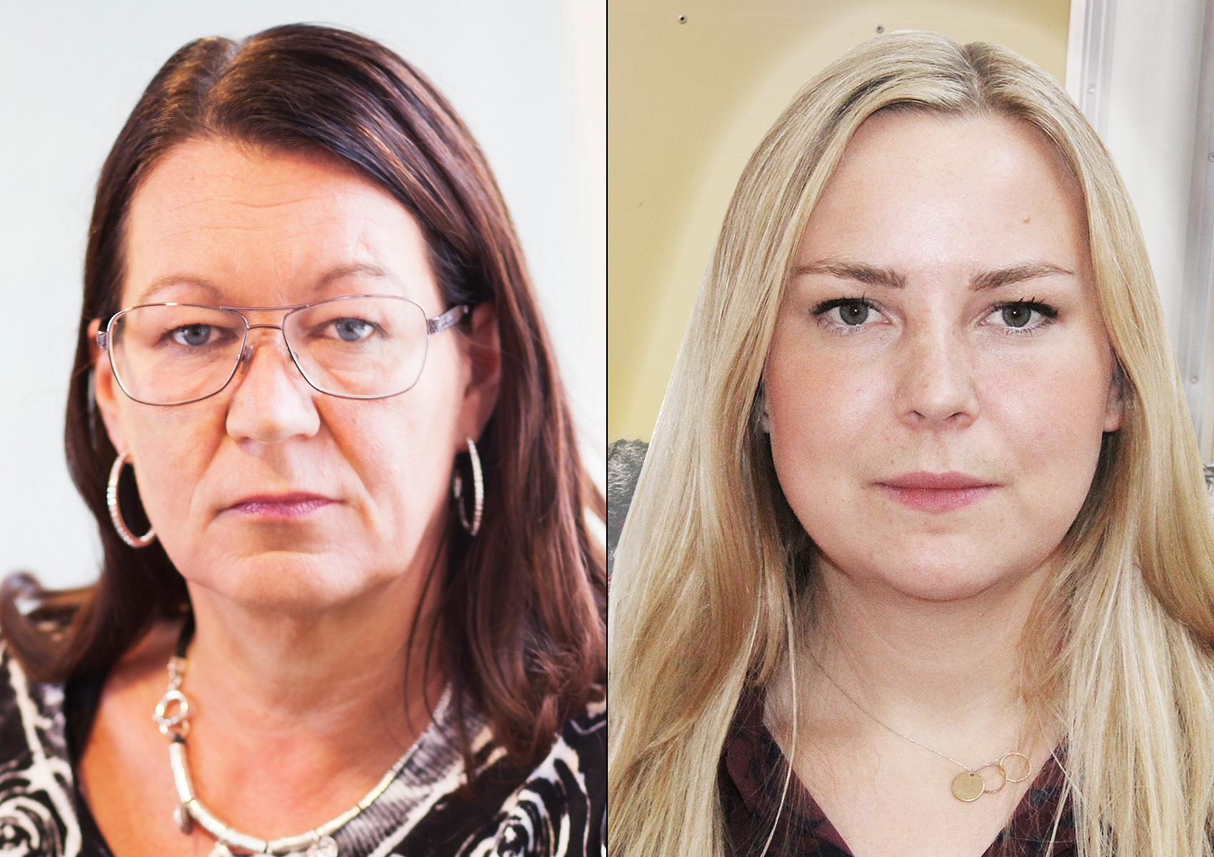 Lenita Granlund och Kerstin Mikaelsson.