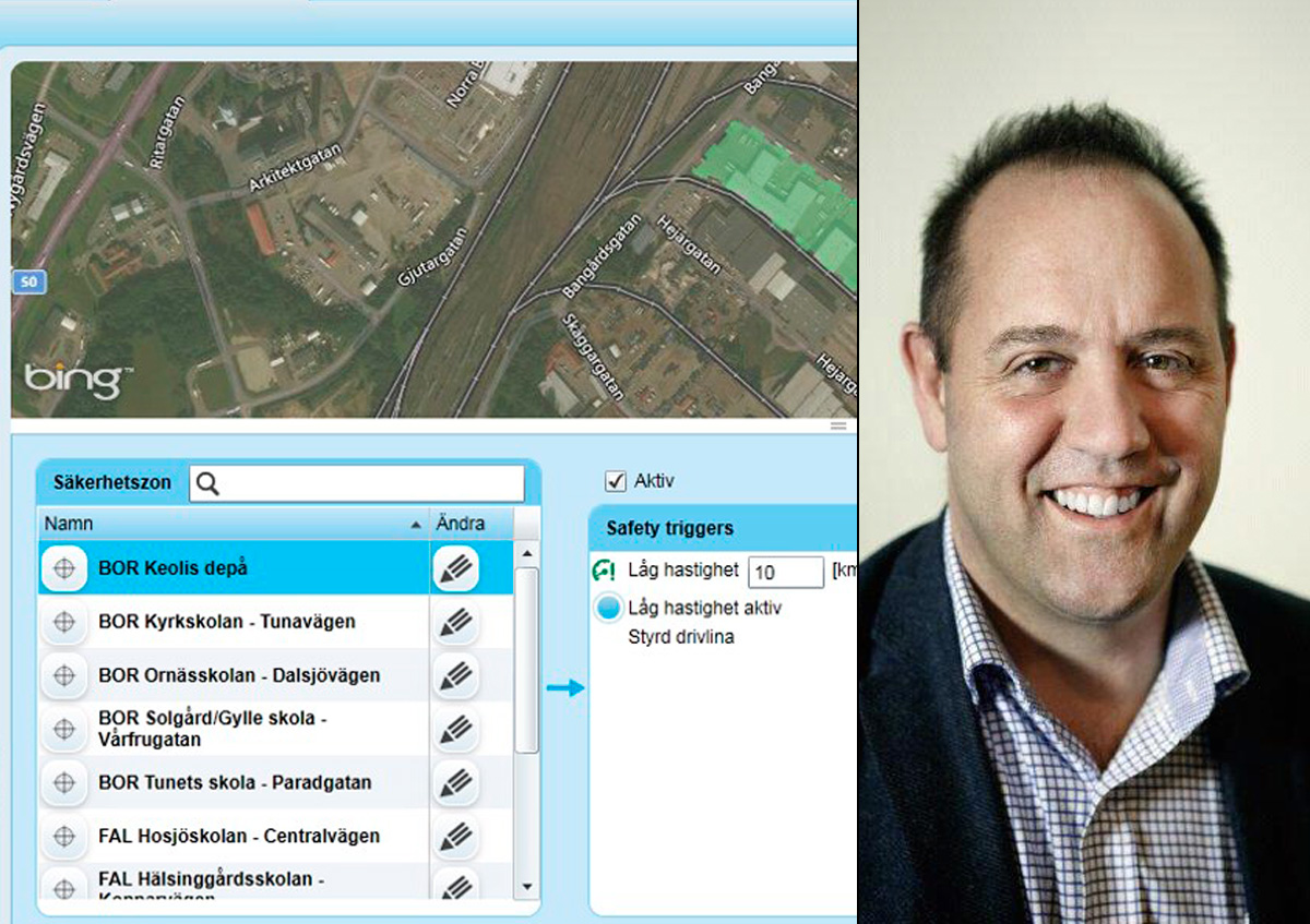 Karl Orton, Keolis, och systemet för hastighetsövervakning.