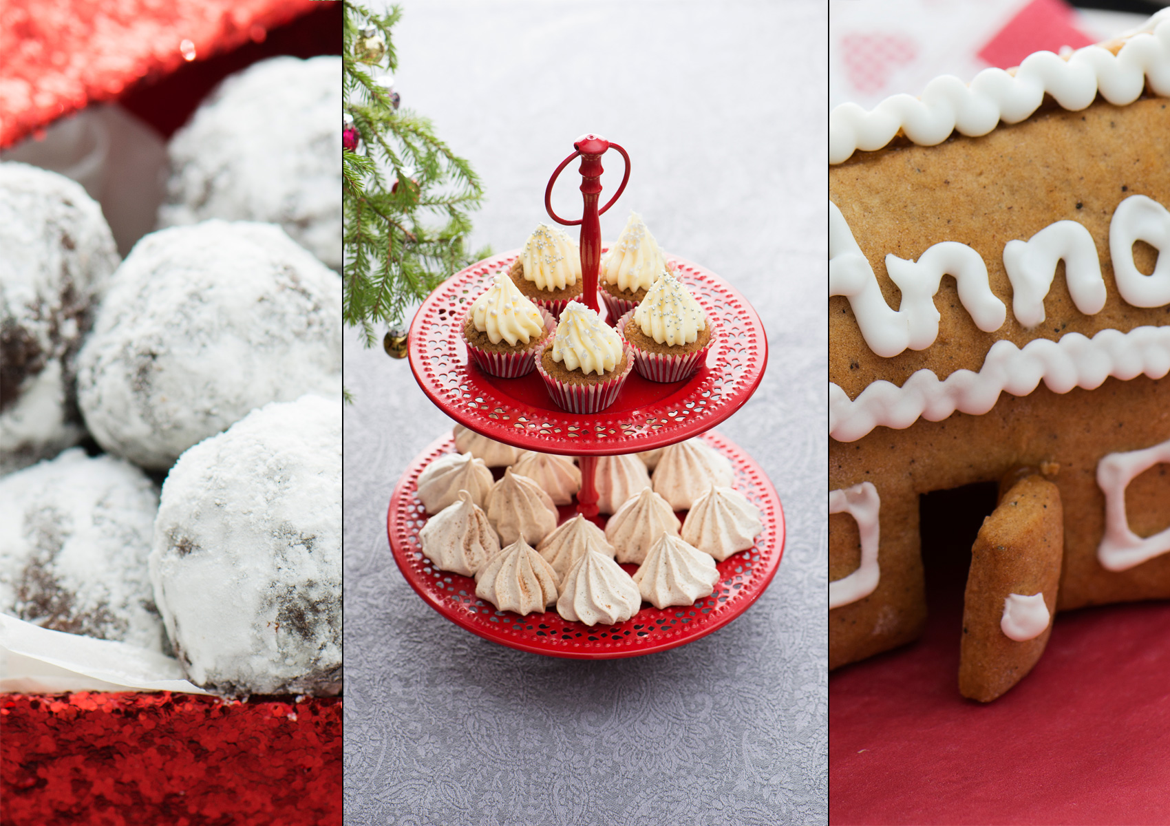 Pepparkakor i alla former.