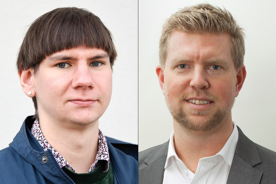 Felix Finnveden och Henrik Petrén.