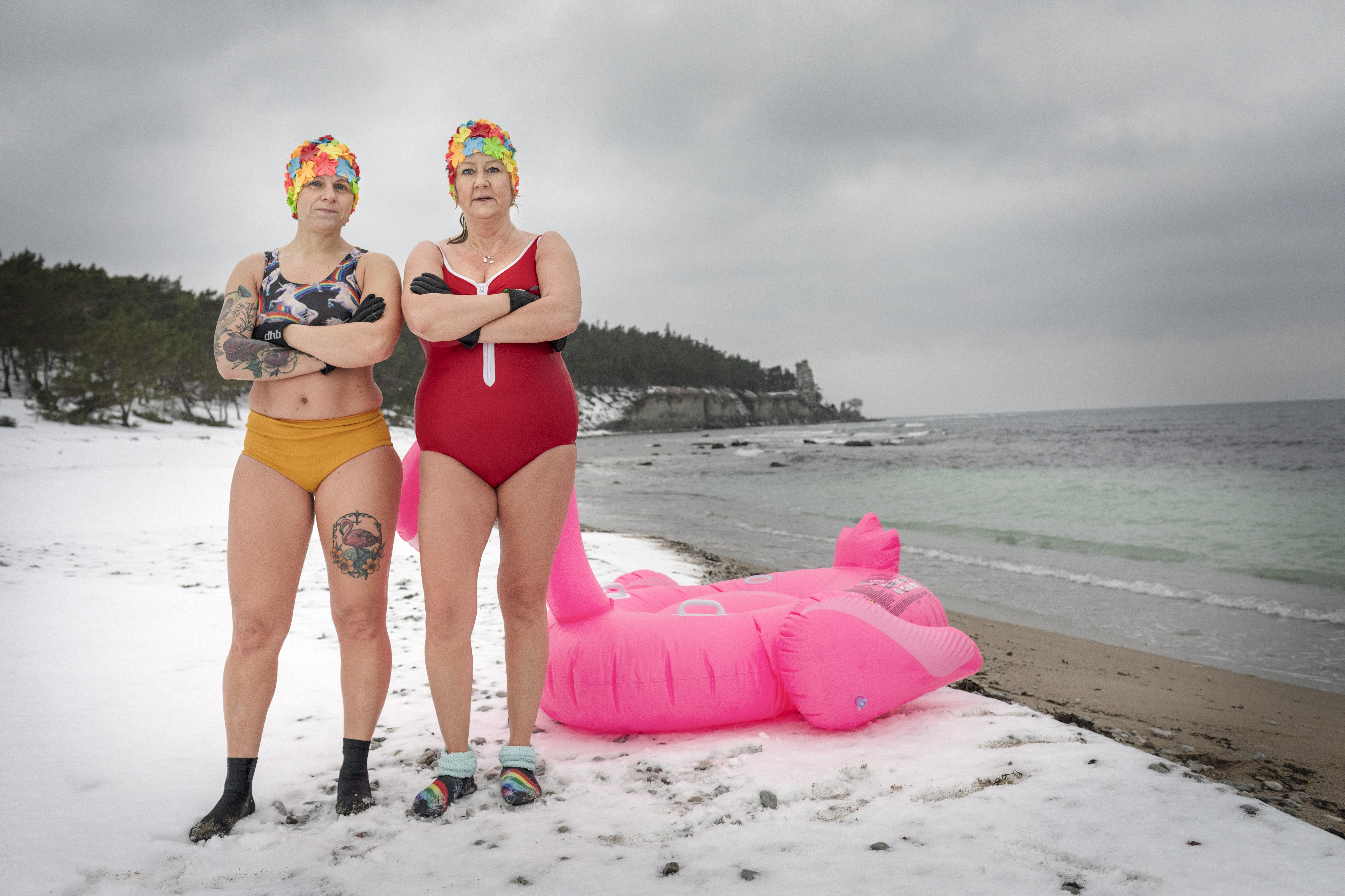 Lise Ann-Louise Andersson och Carolina Dolly Bosdotri.