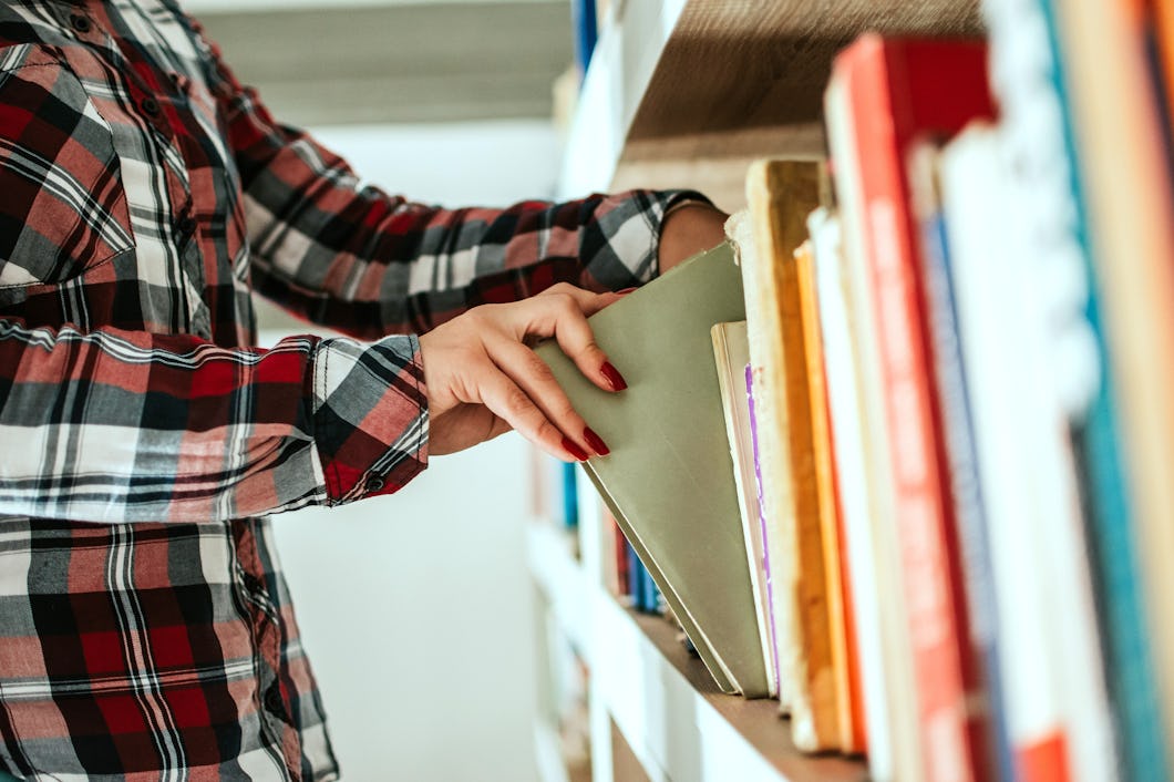 Arbetsplatsbibliotek.