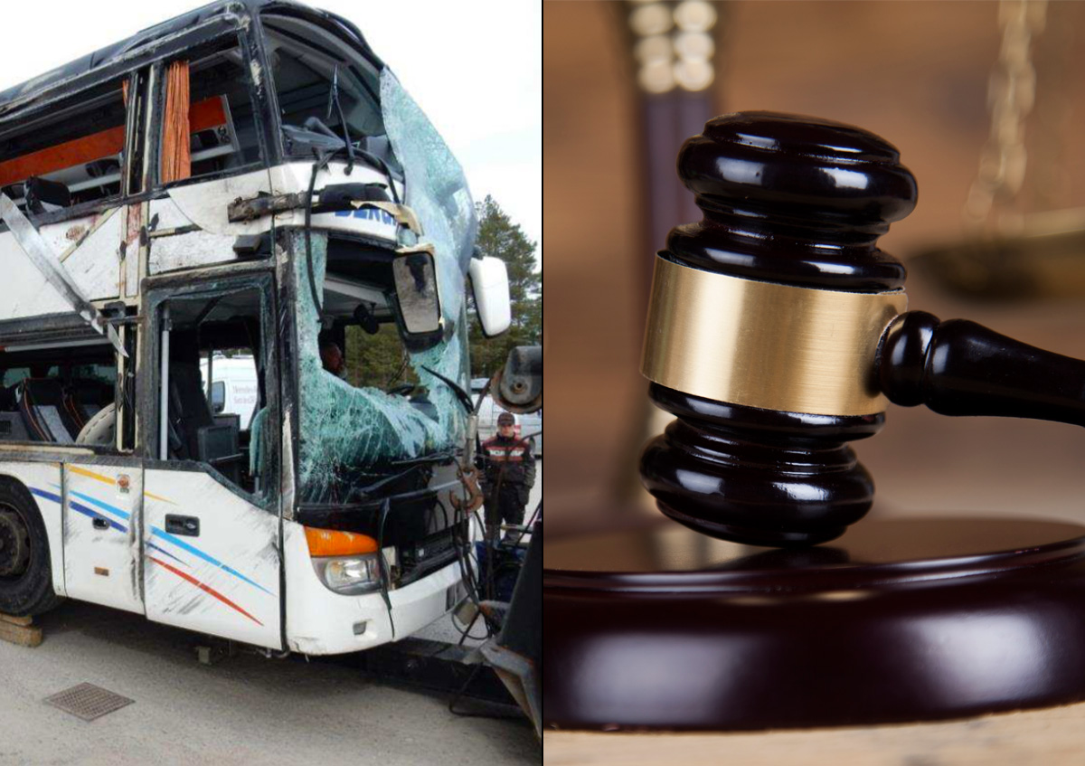 Den kraschade bussen.