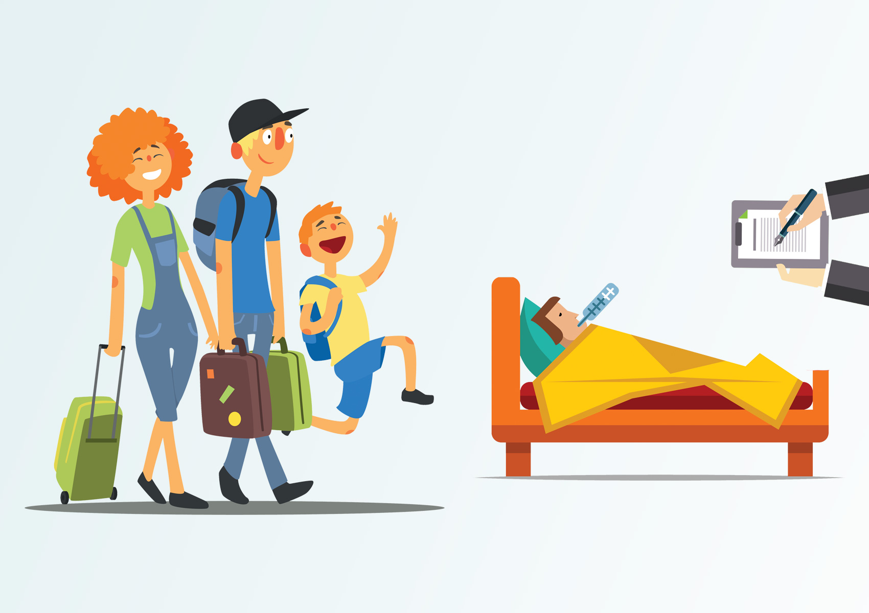 Är du tillfälligt anställd behöver du ha koll på vad som gäller vid semester och sjukdom.