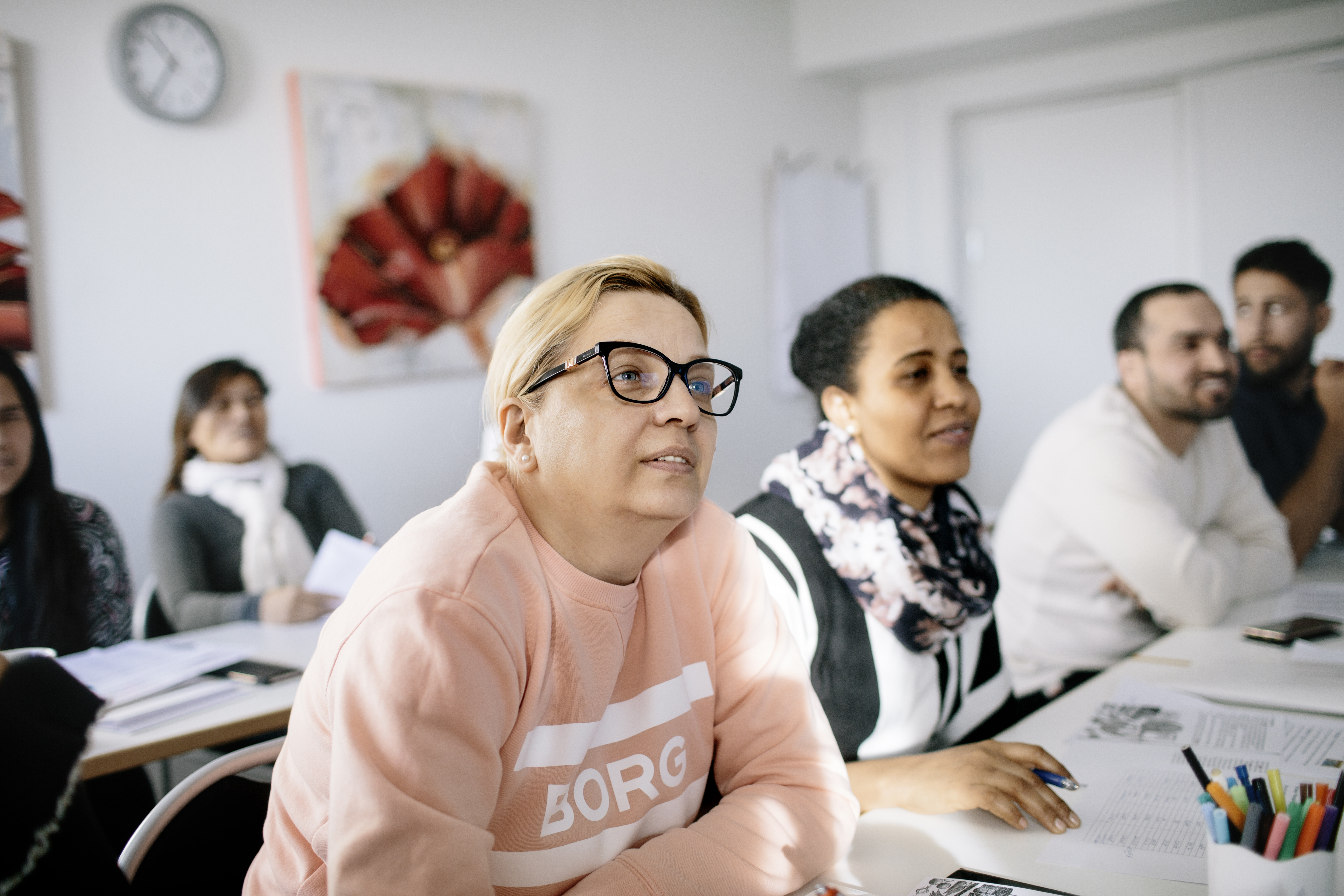 Slavica Radovic, Dehab Fsehatsion, Ahmad Fawad Zahedi och Kamal Naseri.