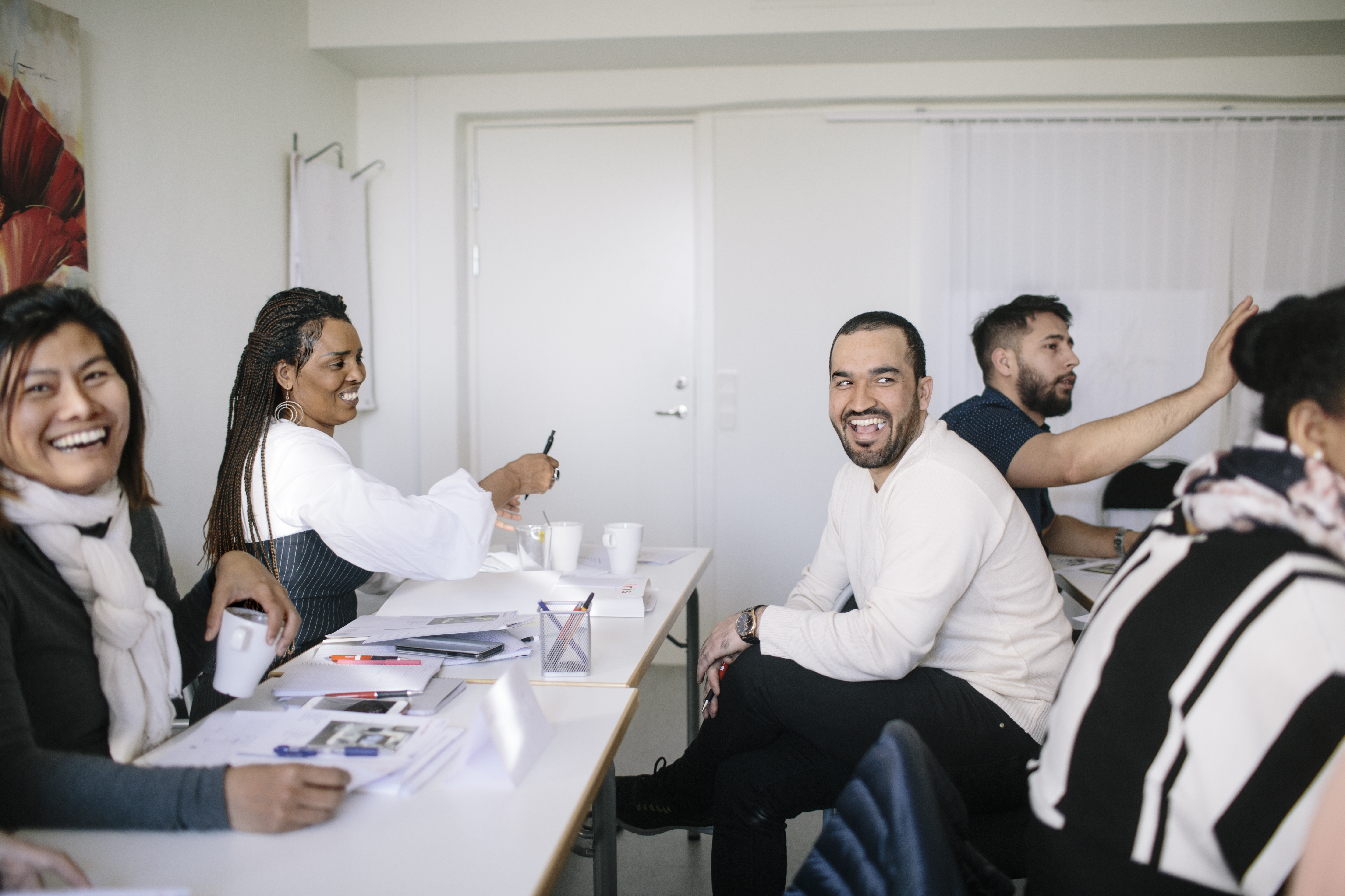 Tonboon Bunmi Singhakhot, Yorda Embay Nuguse, Ahmad Fawad Zahedi och Kamal Naseri.