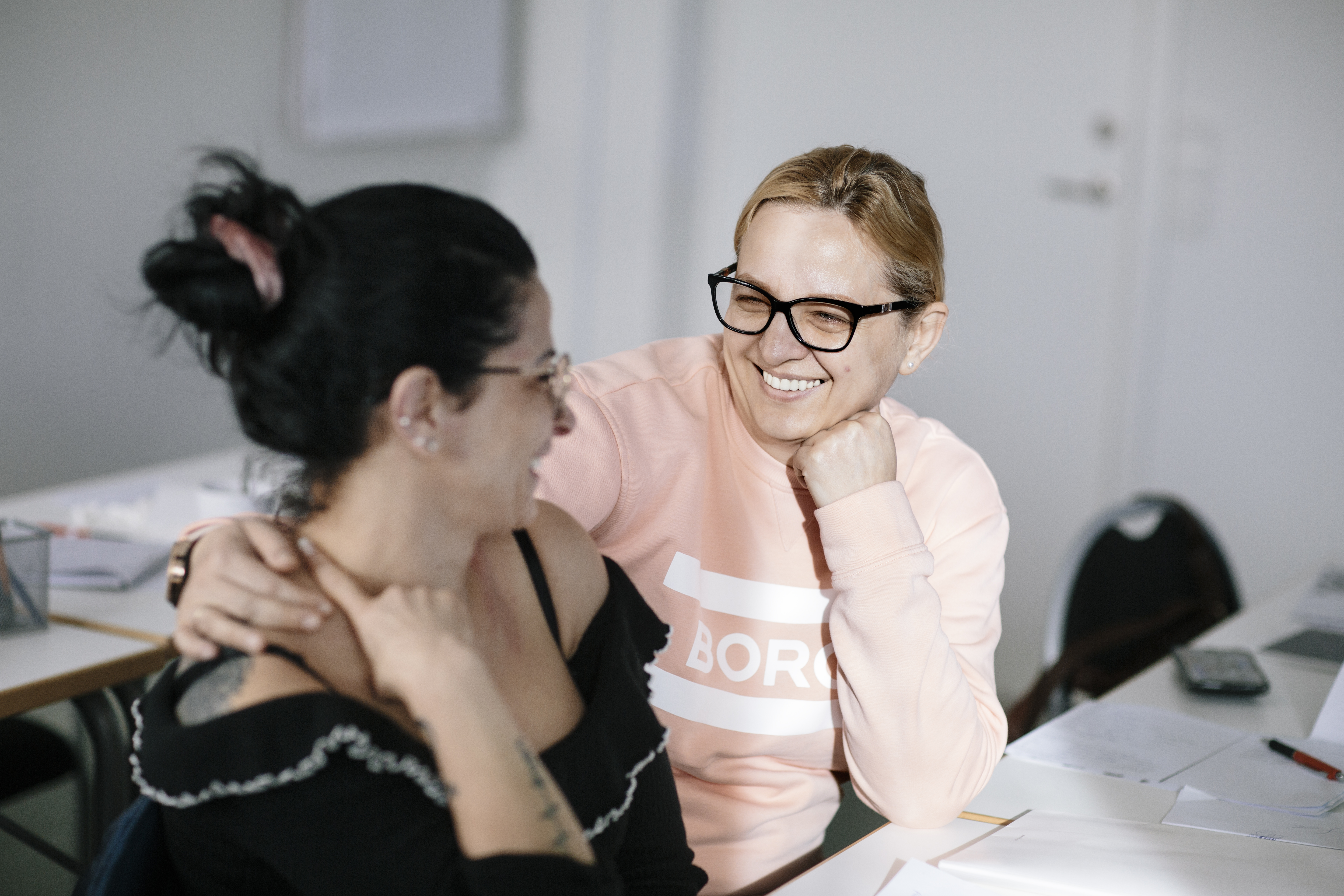 Rana Kahhoul och Slavica Radovic.