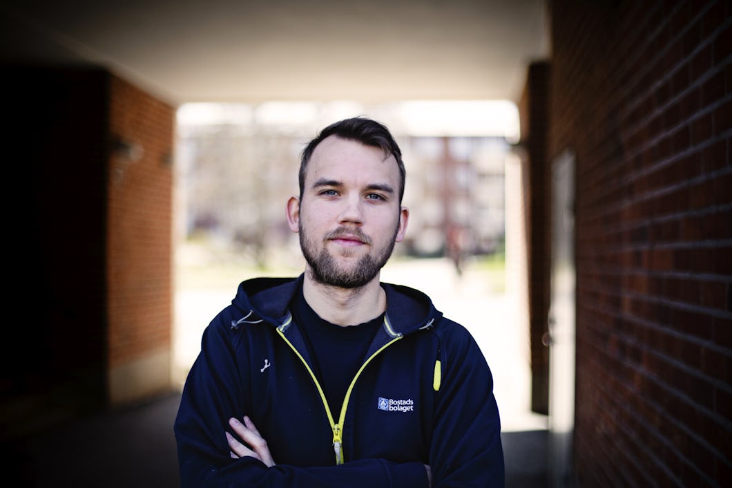 Christopher Bäcktorp, säsongsarbetare.