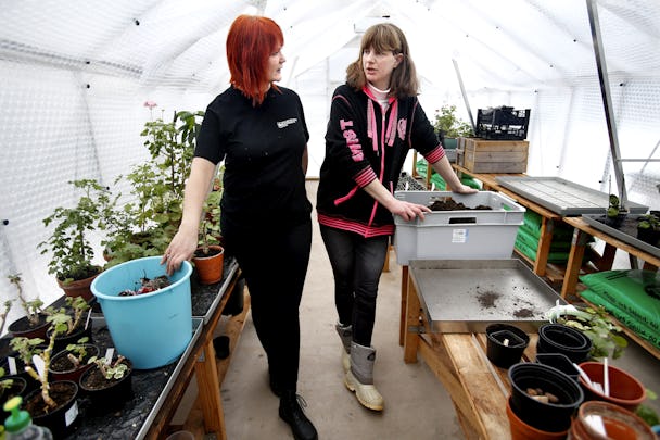 Jeanette Bergwall och Pernilla Karlsson.