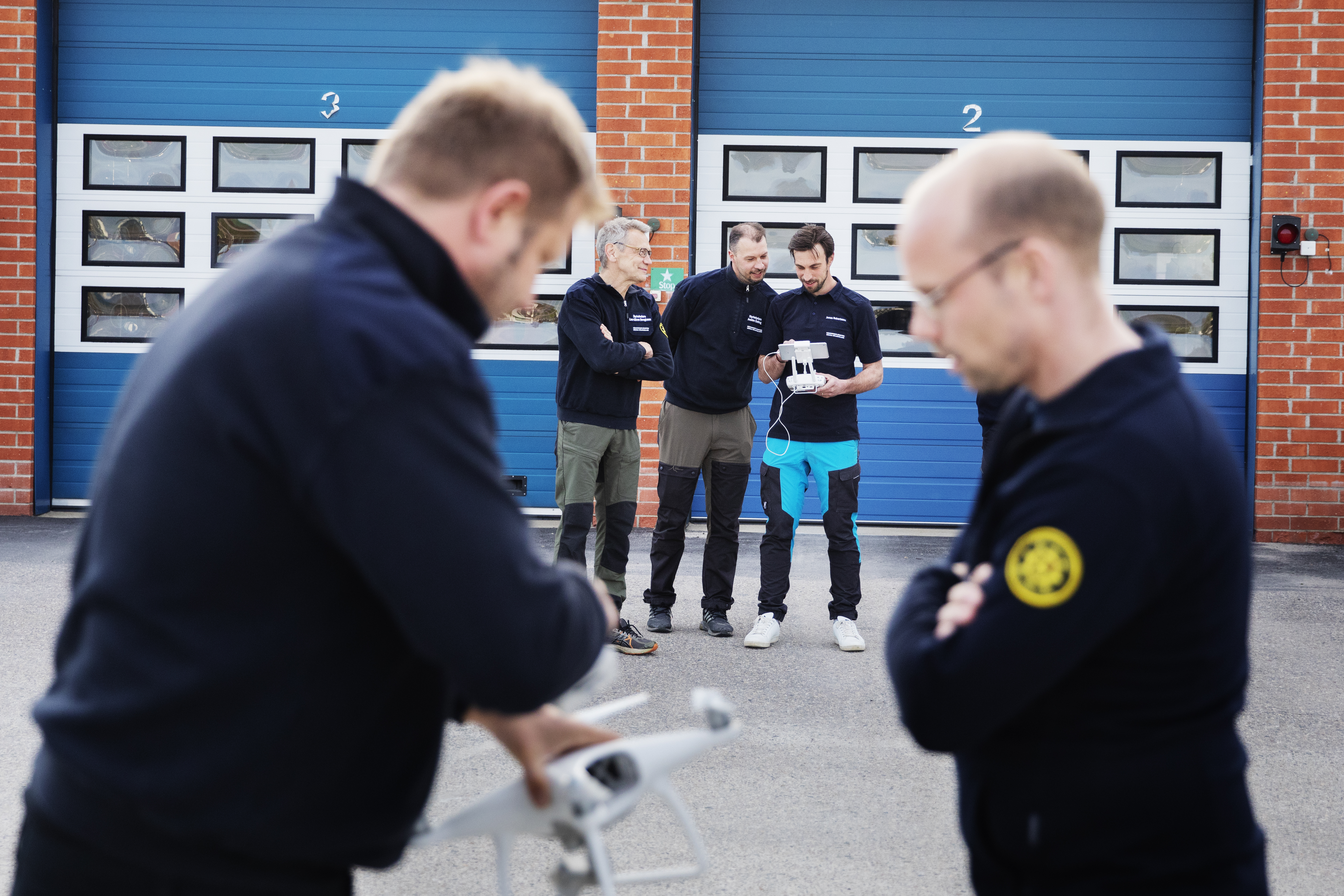 David Lindsmyr, Lars-Göran Bengtsson, Joakim Östling, Jonas Robertsson och Dennis Swed.