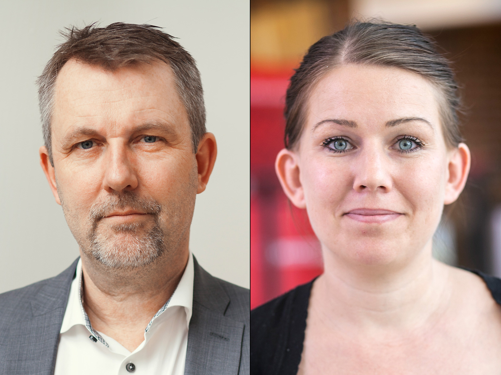 Per Holmström och Lisa Bengtsson.