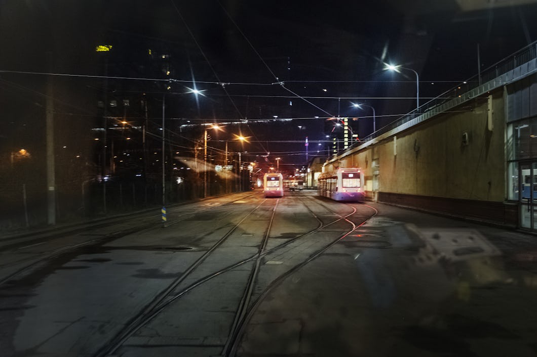 Spårvagnar i Göteborg.