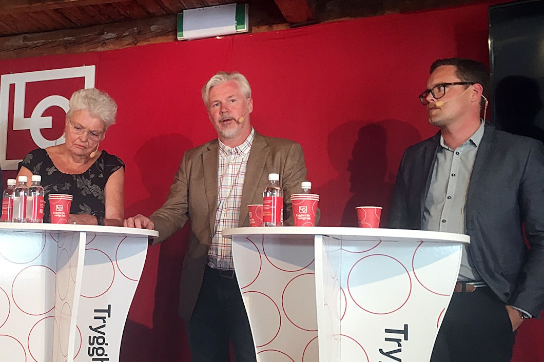 Margaretha Lööf Johansson, Torbjörn Johansson och Robert Sjunnebo.