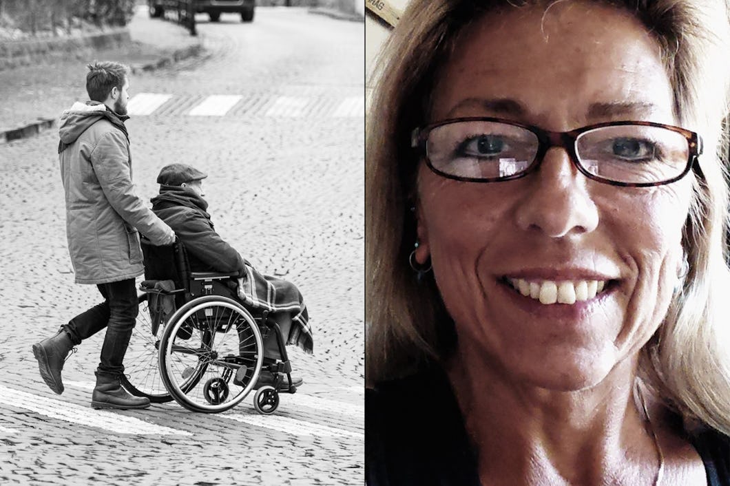 Nina Andersson, personlig assistent.