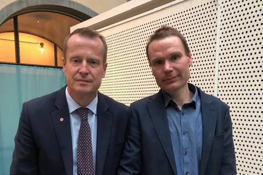 Petter Johansson och Anders Ygeman