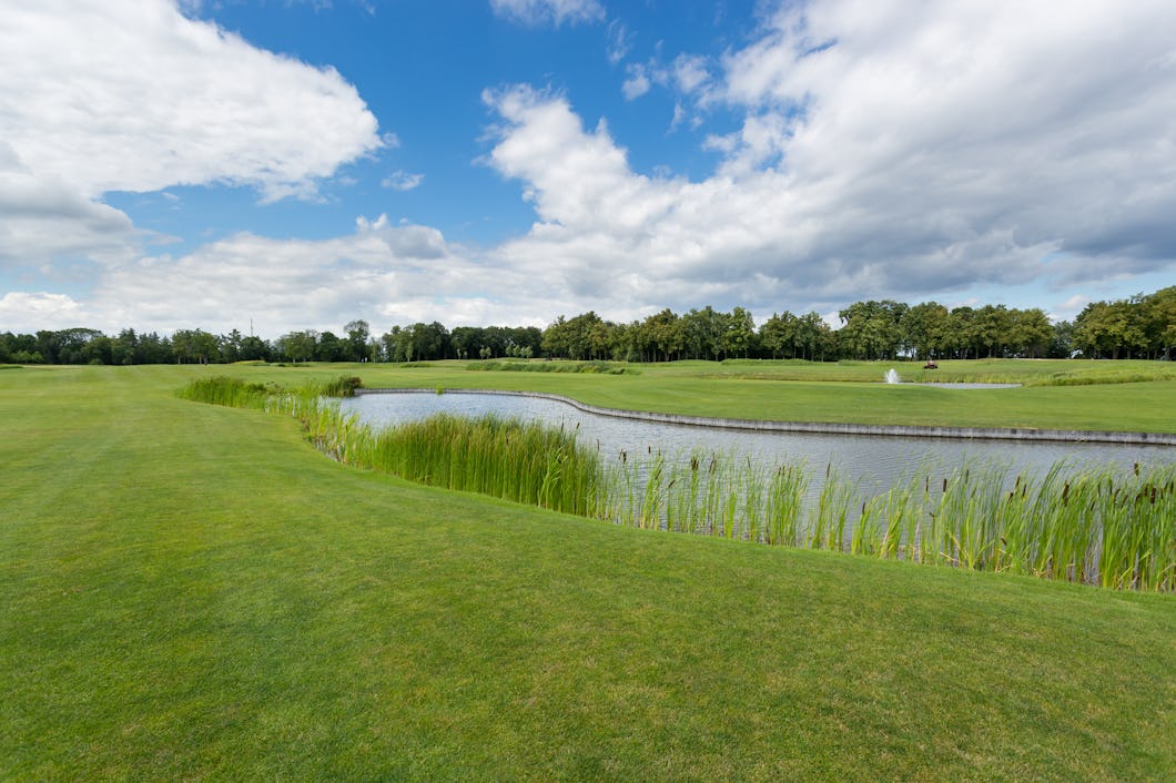 Golfbana (genrebild).