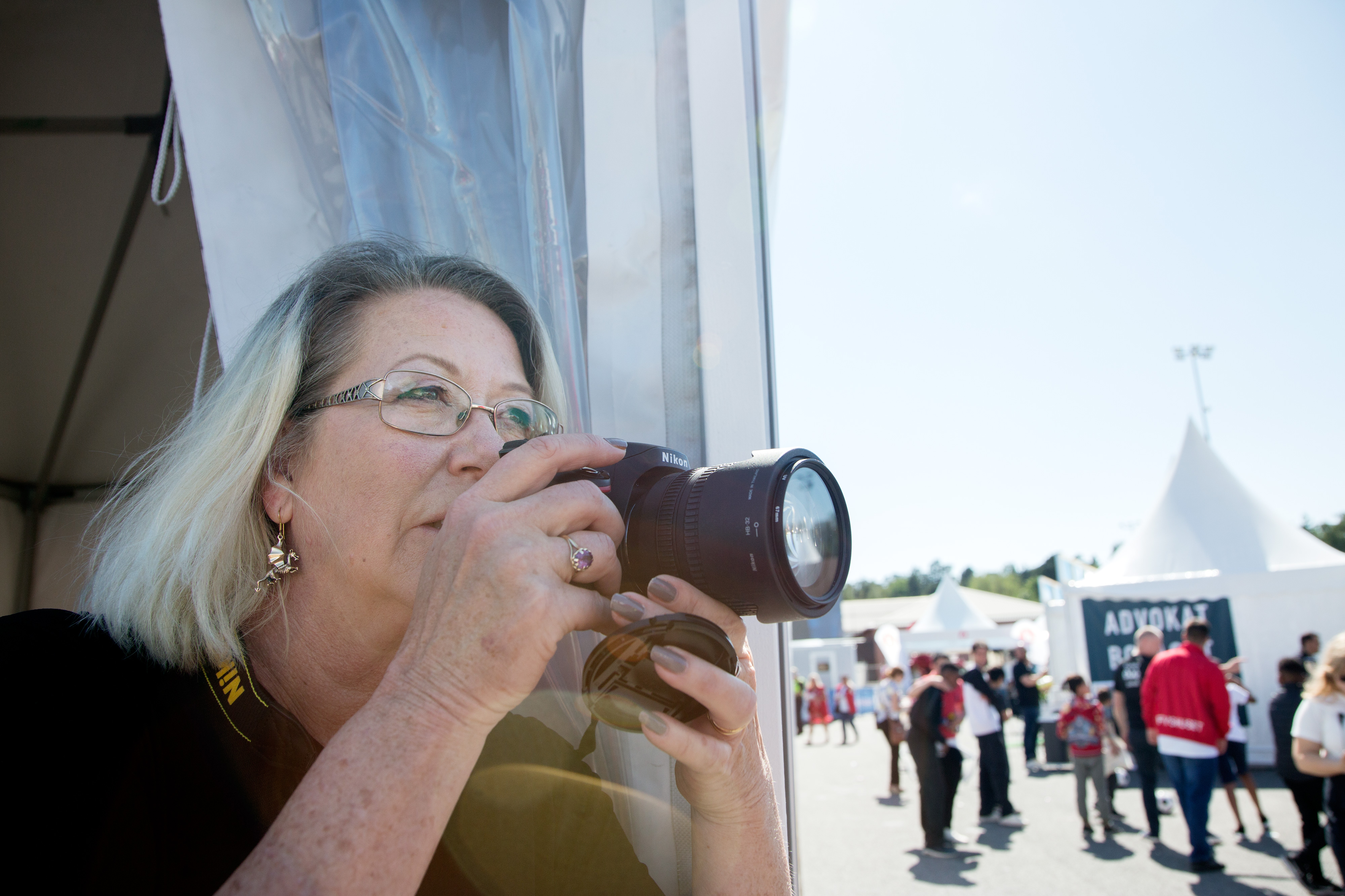 Lovisa Loan Sundman under Järvaveckan i somras.