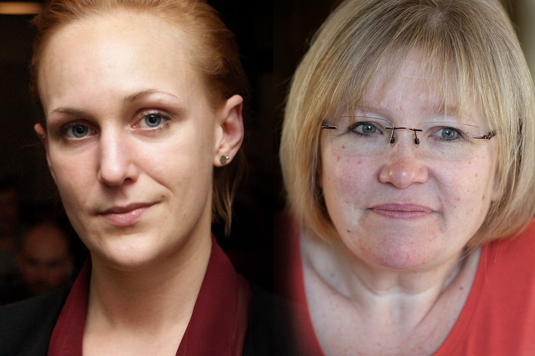 Louise Olsson och Tina Nordling