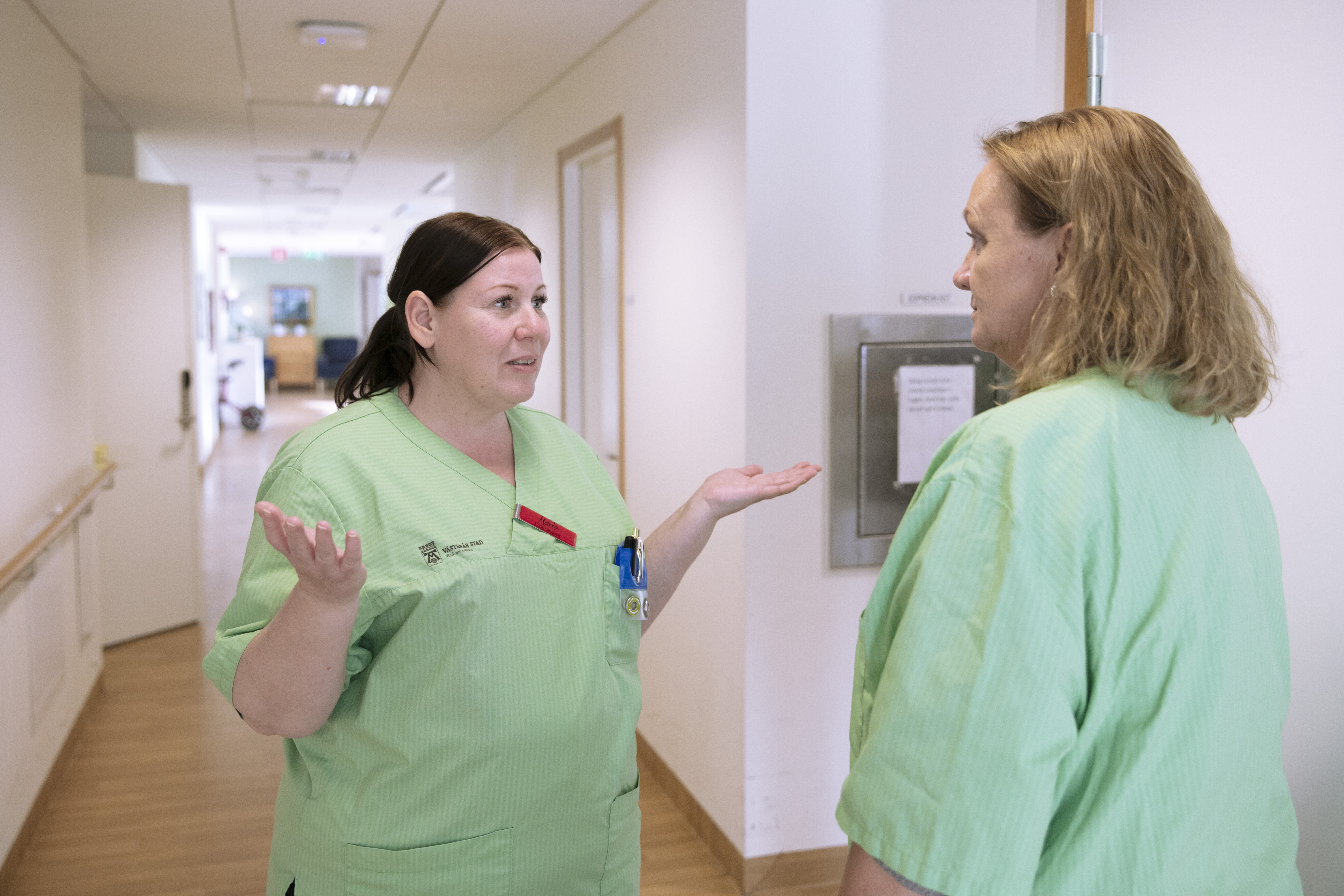 Marie Wiberg och Jenny Klingstam.