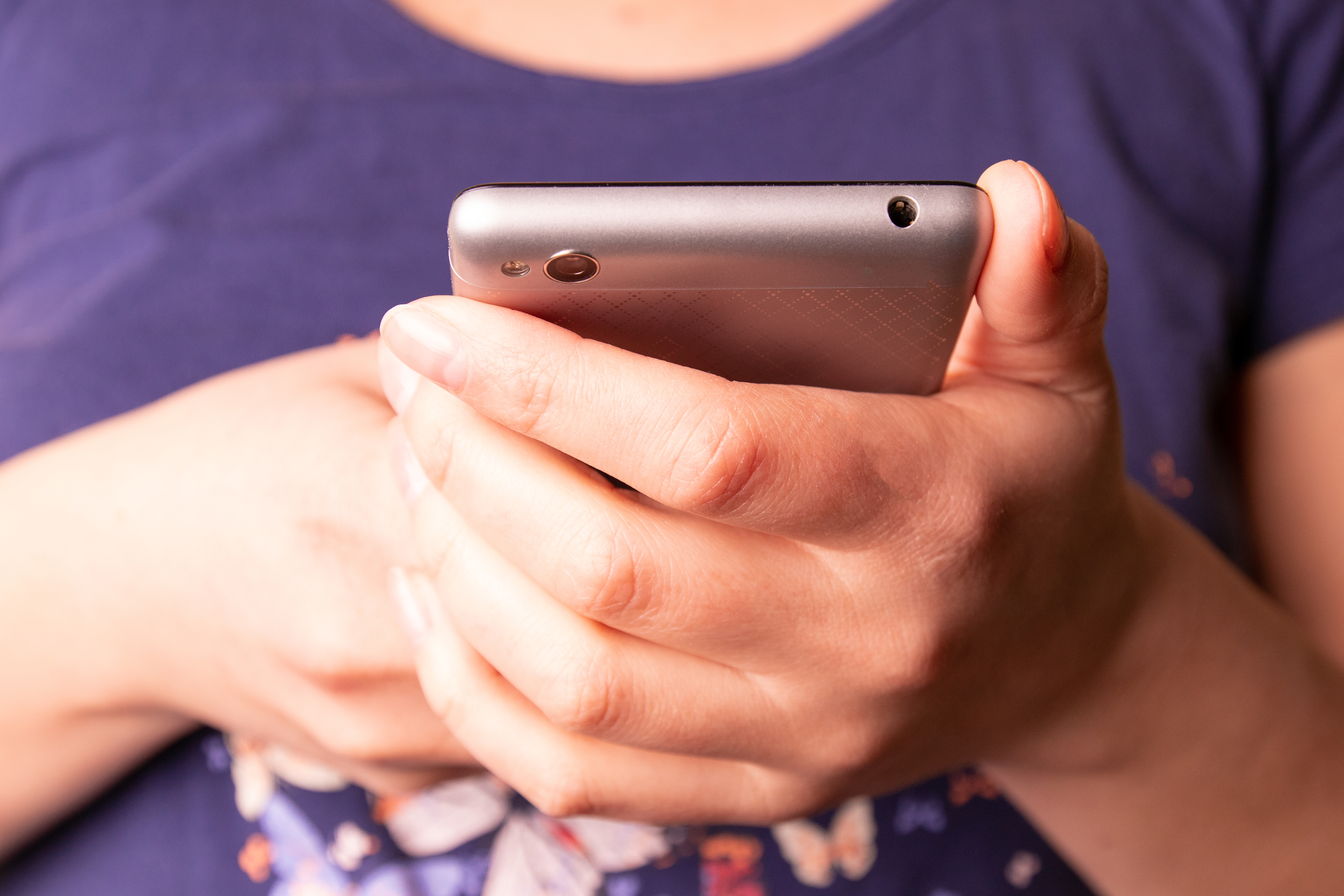 Smartphone (genrebild).