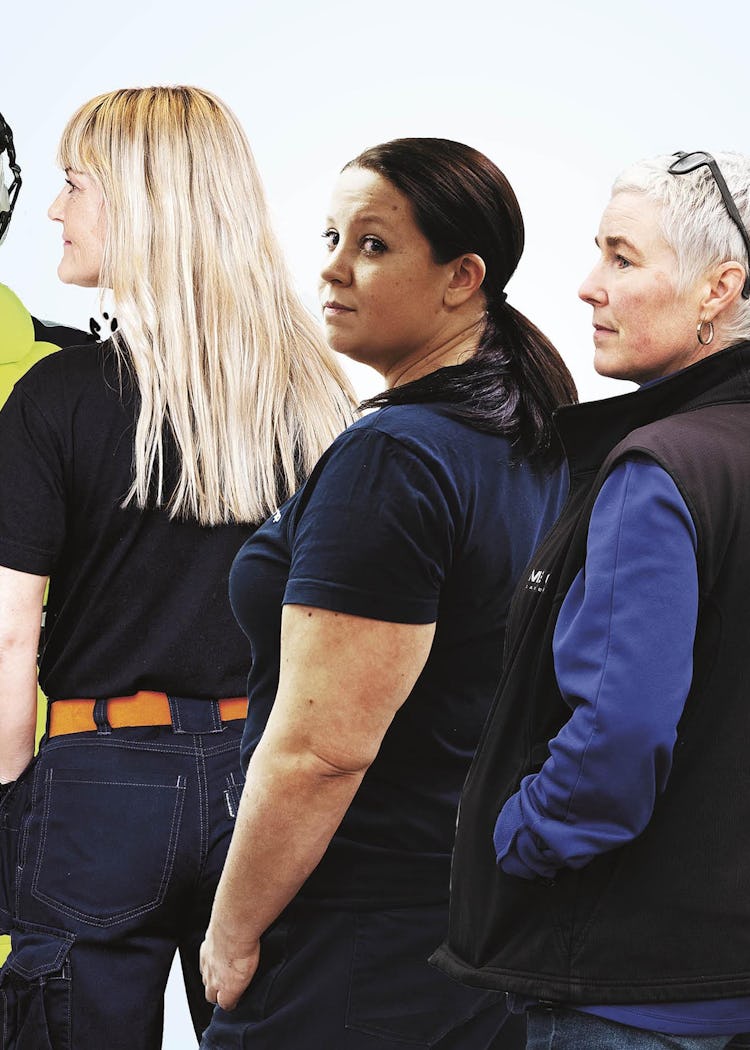 Annette Henriksson, Annika Bergström, Anna Hedlund, Sofie Ulvås och Lotta Wrang.