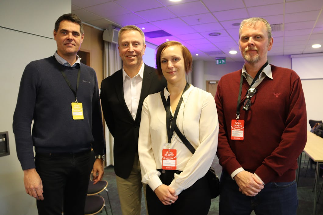 Gruppbild på förbundsledningen
