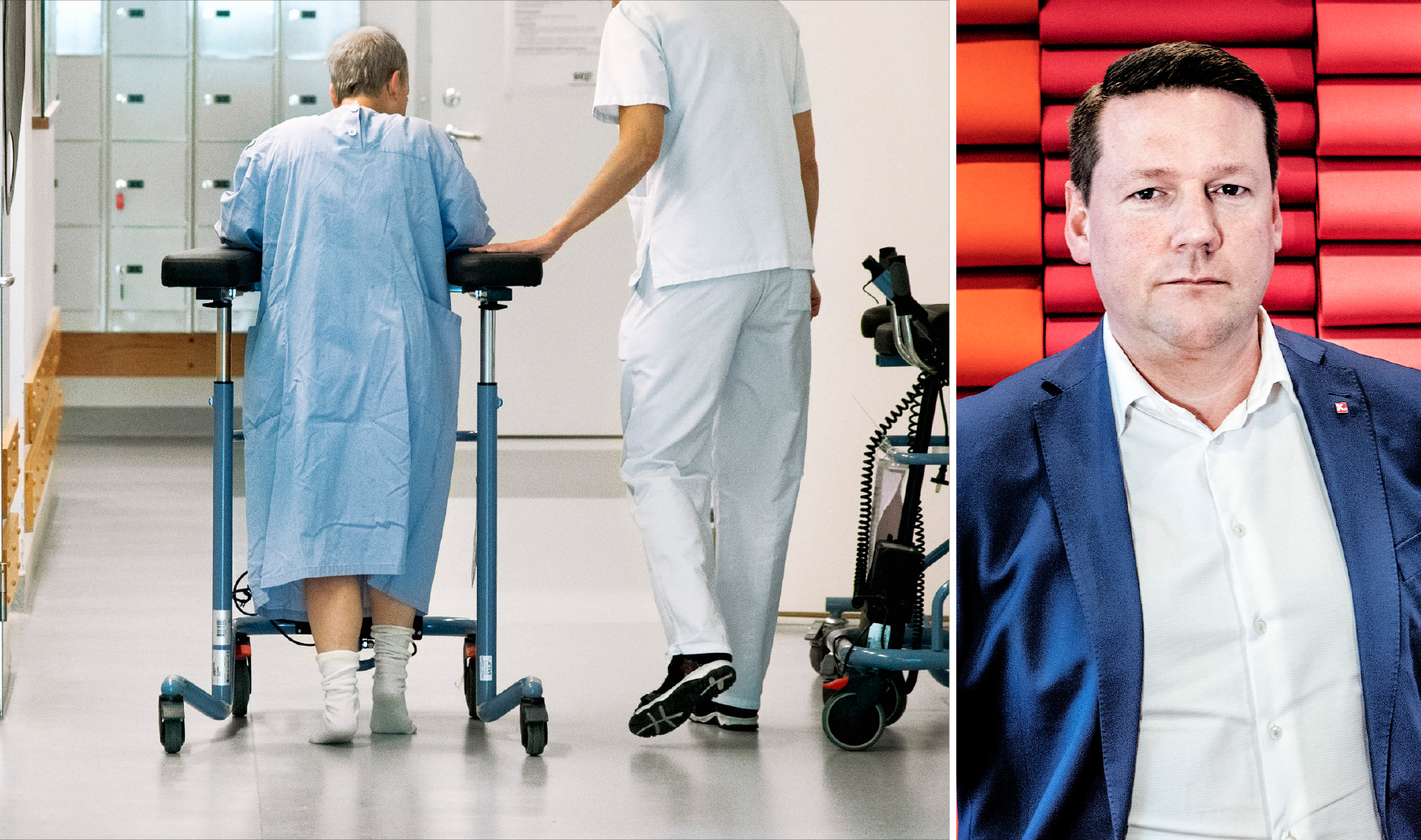 Tobias Baudin, ordförande Kommunal