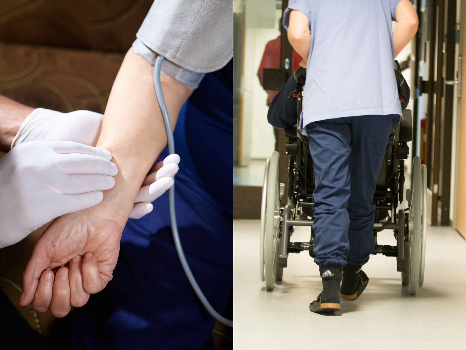 Vård och äldreomsorg (genrebild).