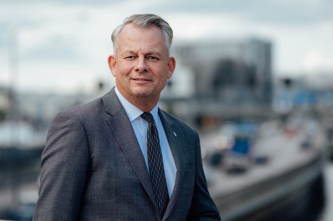Göran Arrius, ordförande Saco.