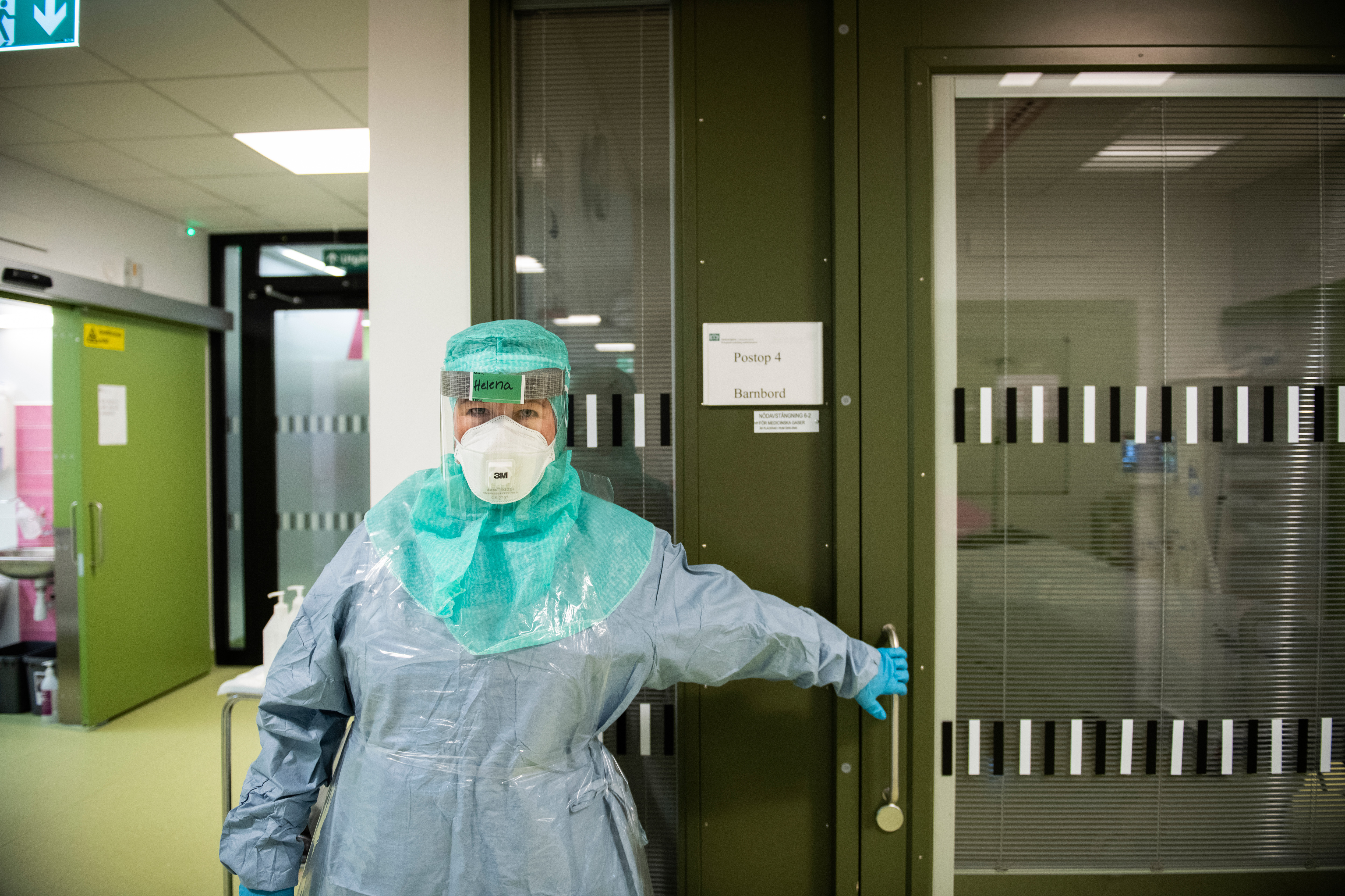 Helena Karlsson jobbar på iva på Danderyds sjukhus.