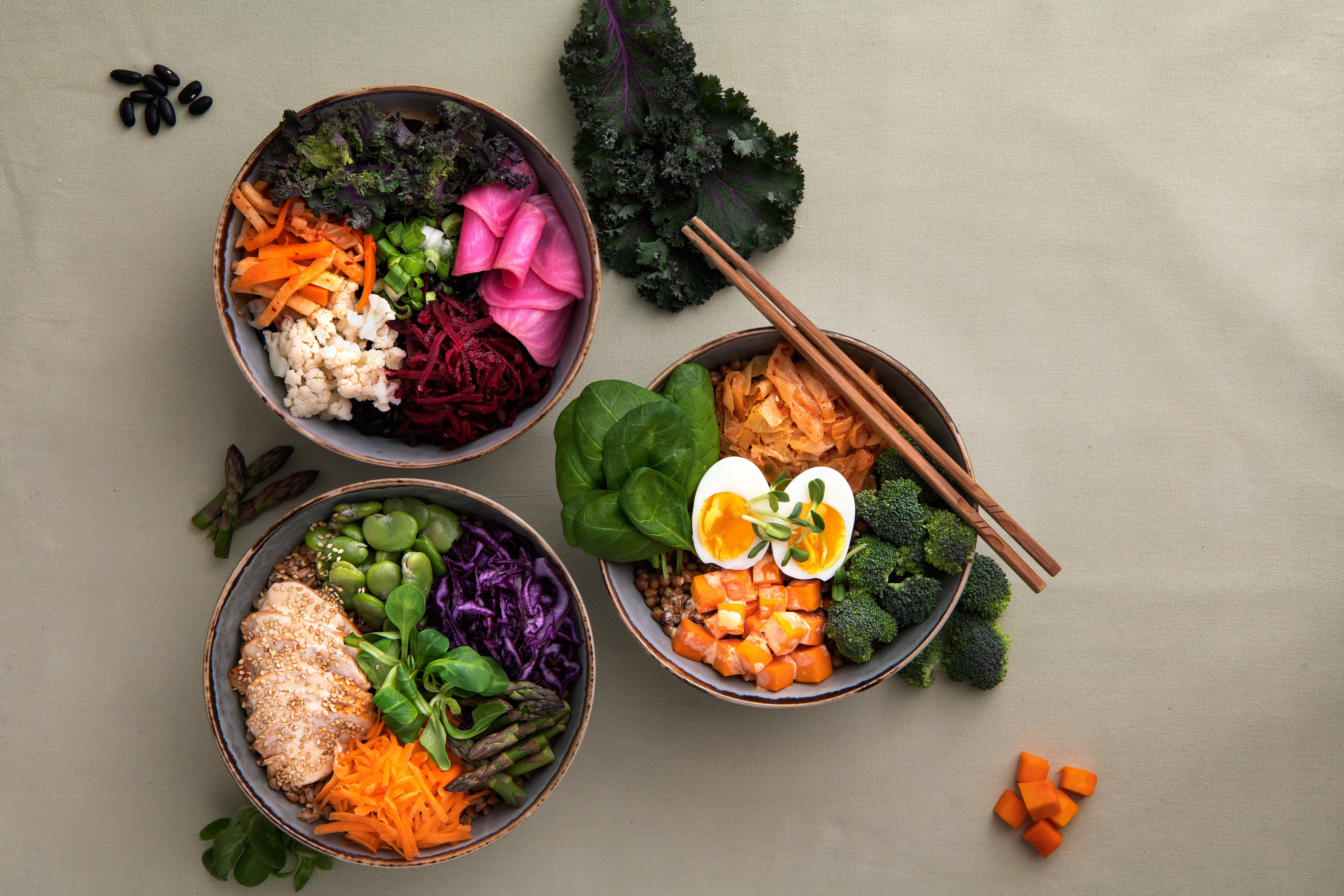 Bowls på svenska råvaror.