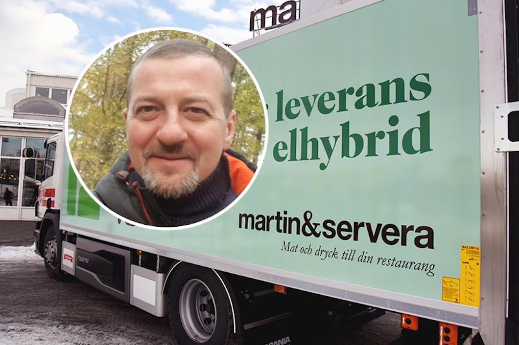 Danial, Jahic, Handels klubbordförande på Martin & Servera i Halmstad.