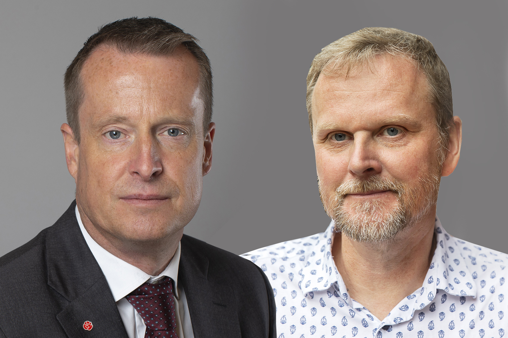 Anders Ygeman och Urban Pettersson.