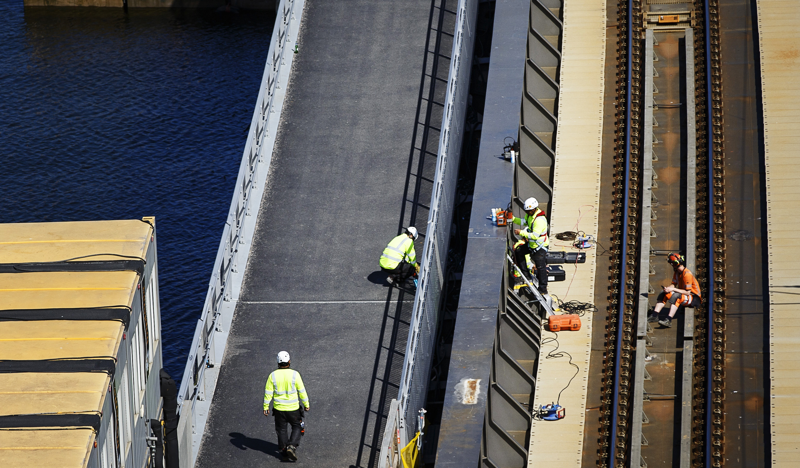 Byggnadsarbetares arbetsmiljö