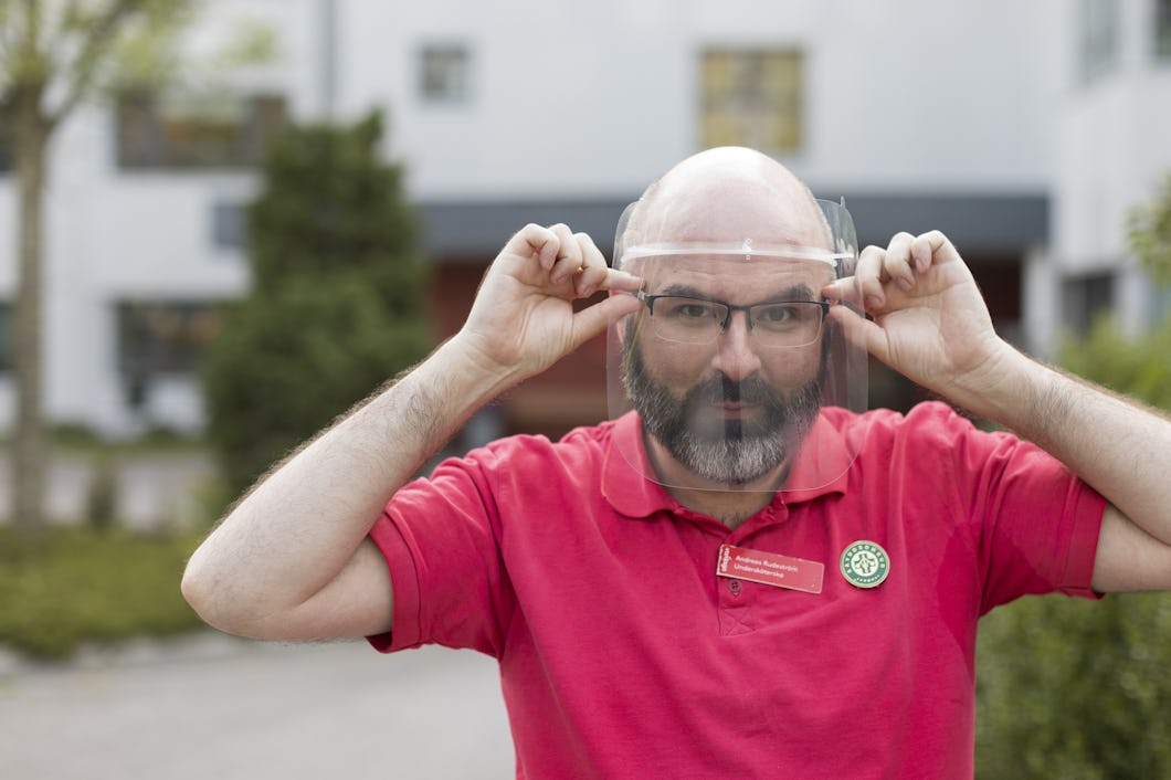 Andreas Rudeström, undersköterska och skyddsombud.