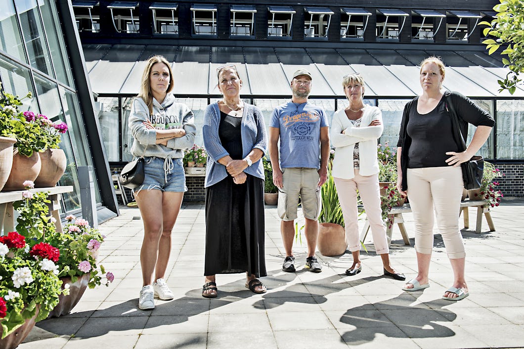Malin Jonsson, Anne-Christine Stenbäck, Pierre Blanksvärd, Katrin Norgren och Therese Filander.