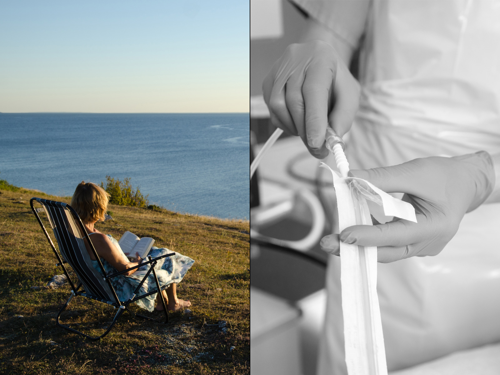 Semester och jobb (genrebild).