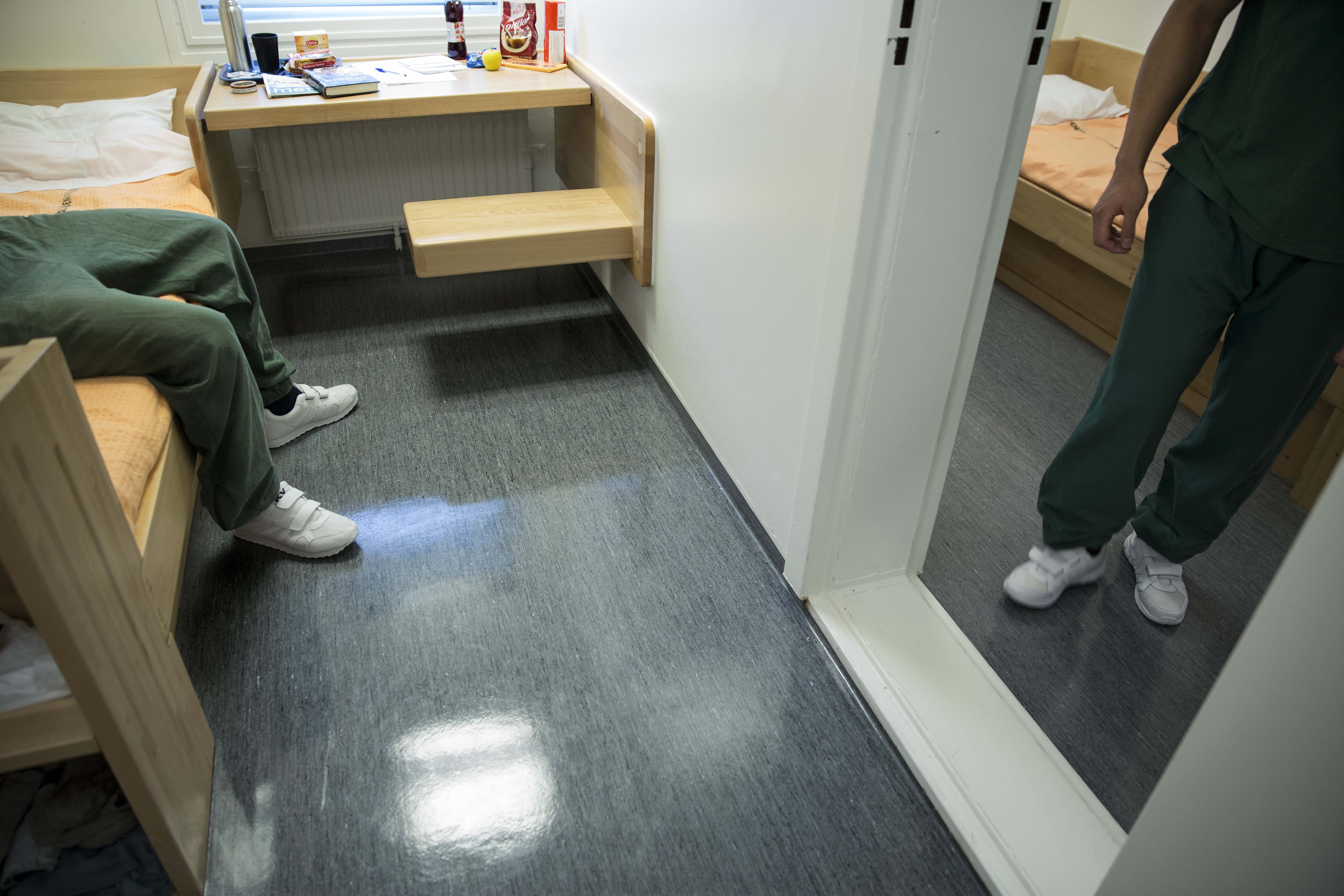 Anonyma personer på Kronobergshäktet.