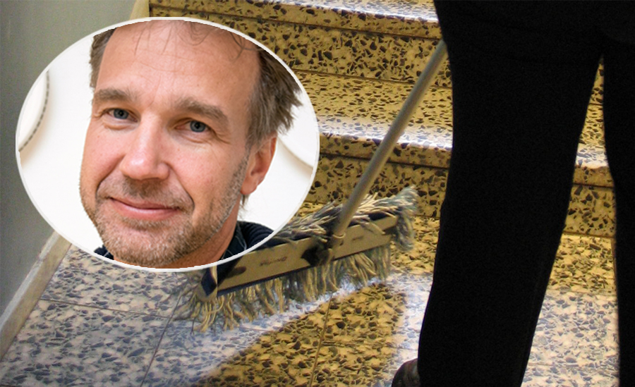 Jörgen Karlsson, trappstädning