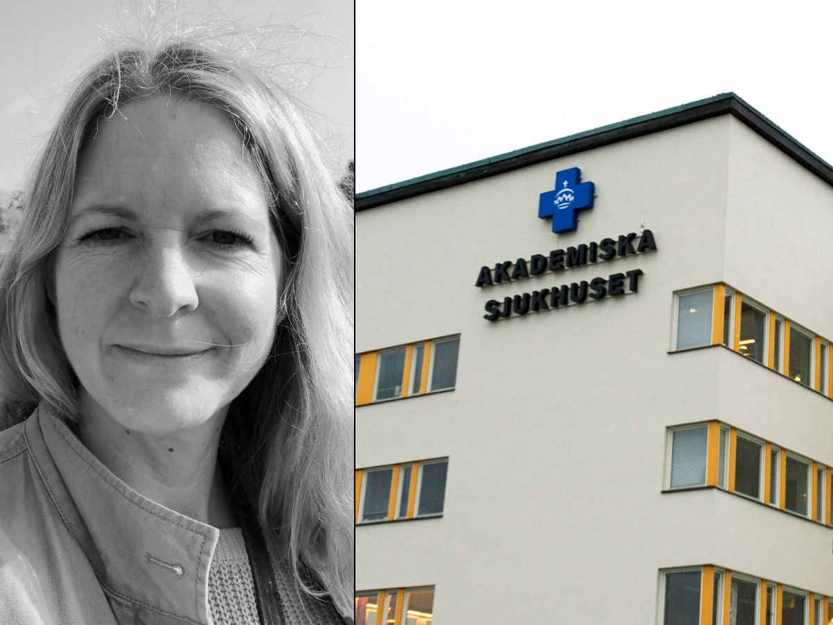 Malin Södergren, undersköterska.