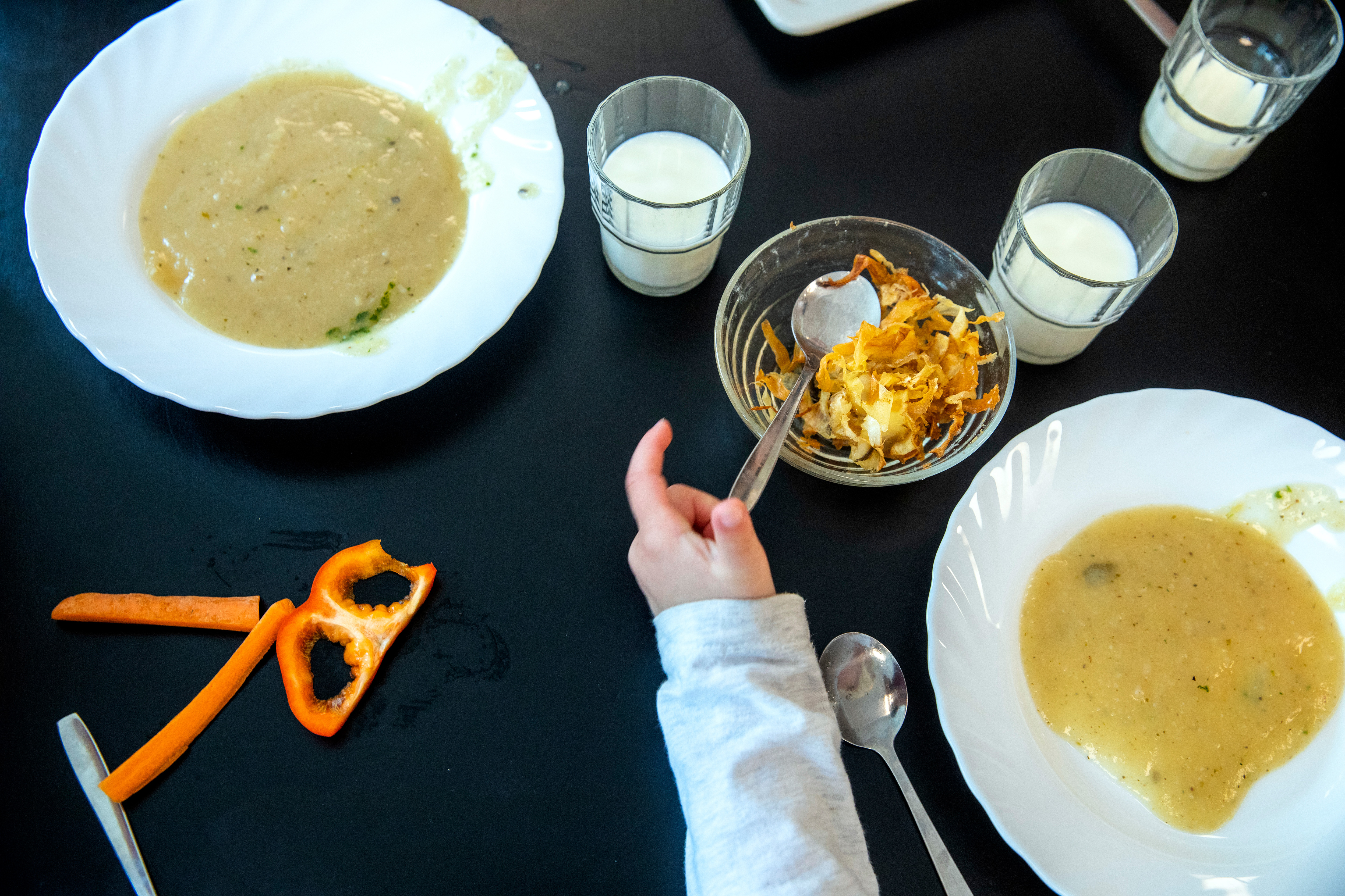 Leila Dahlborgs blomkåls- och potatissoppa.