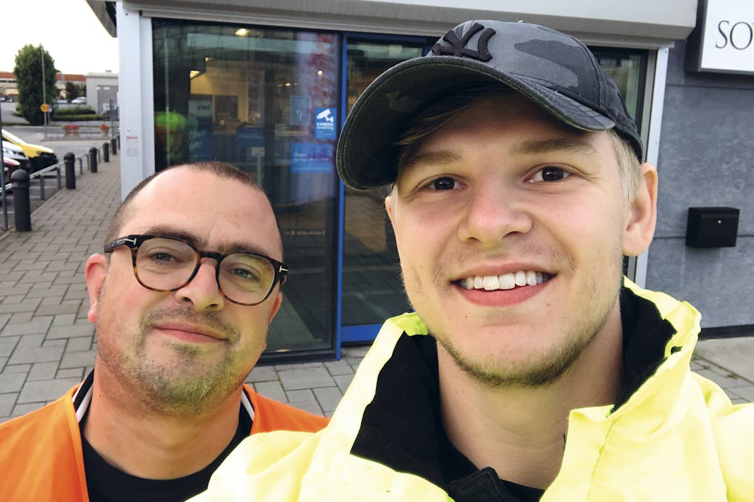 David Wikström och Karl Löfvenberg
