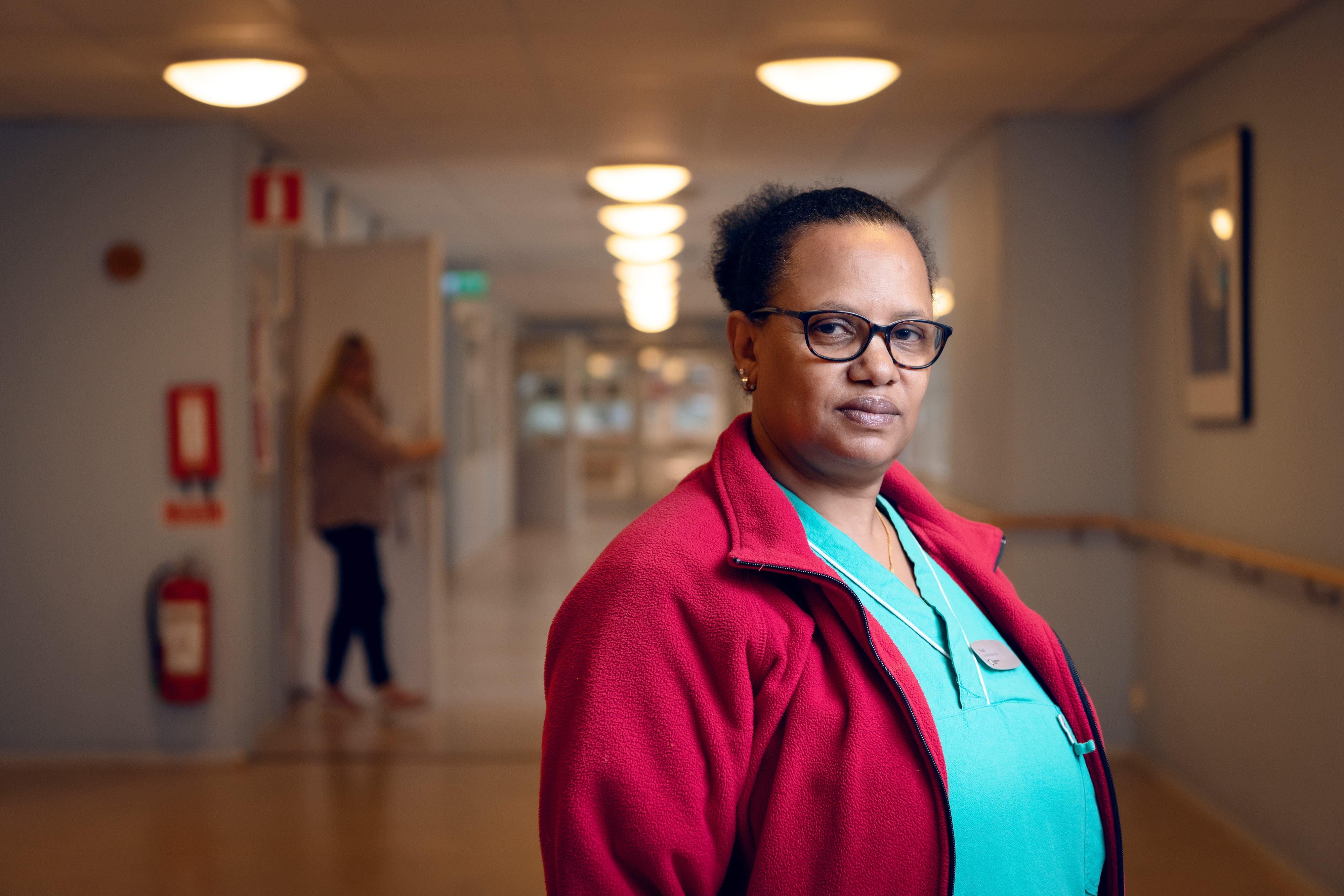 Yodit Girmay, undersköterska.