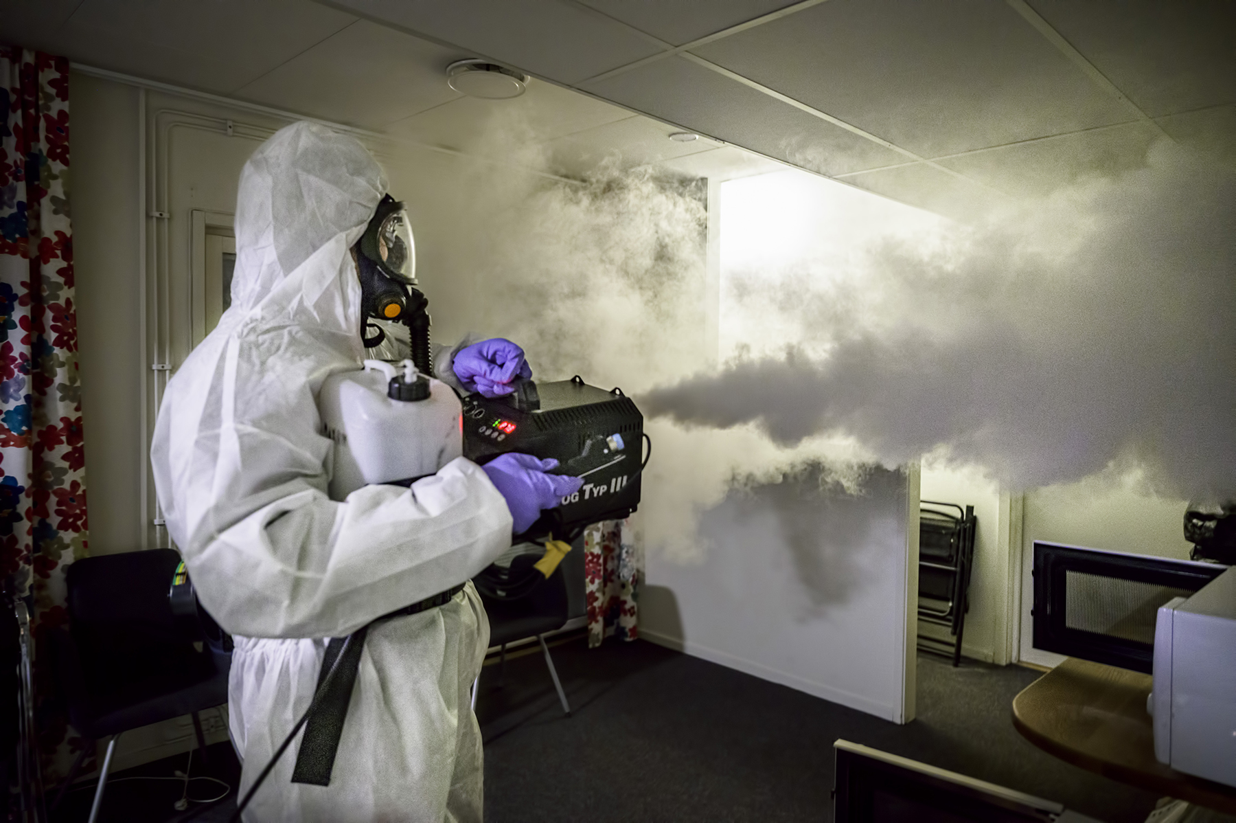 Sanering av coronavirus