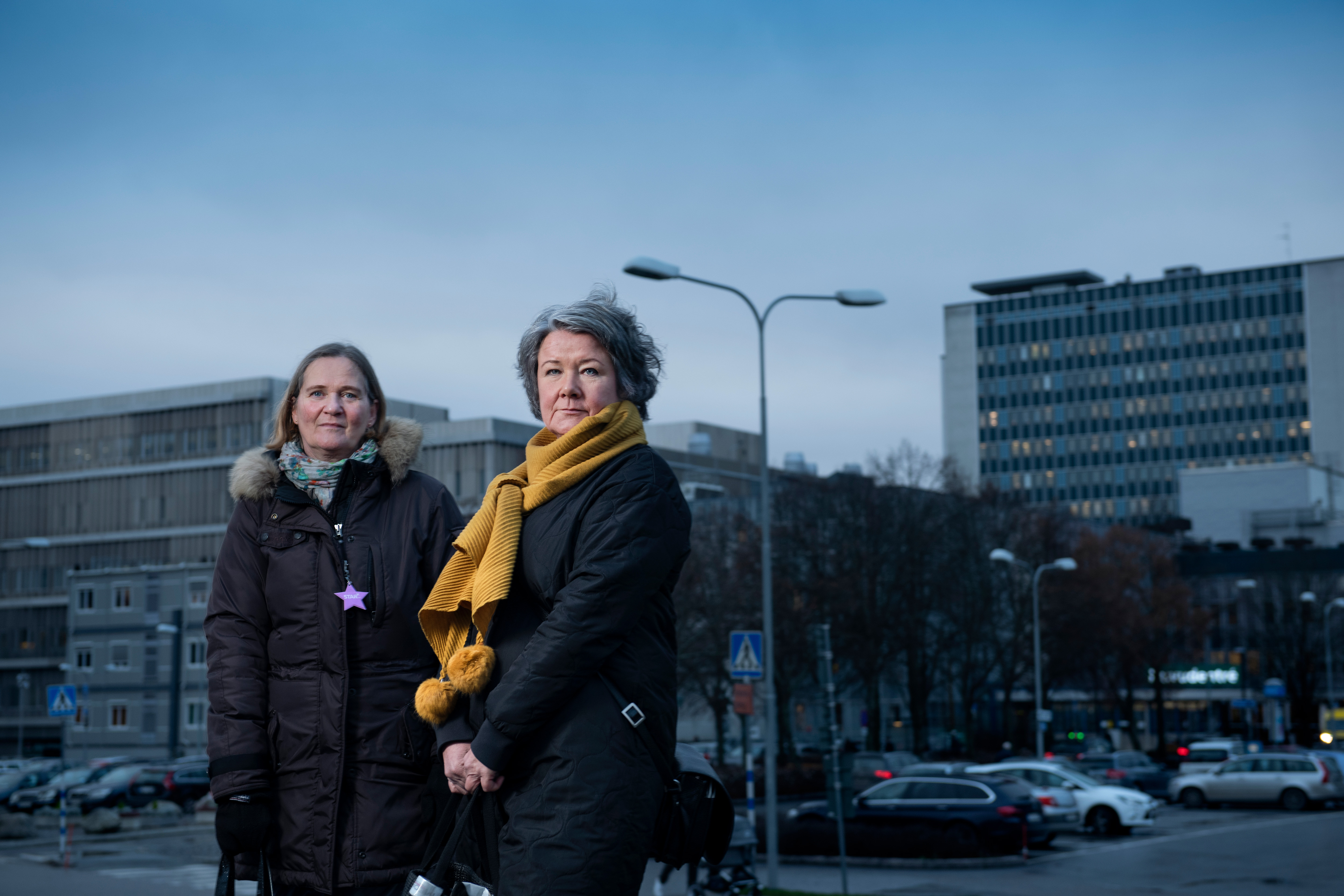Helena Karlsson och Alice Johansson.