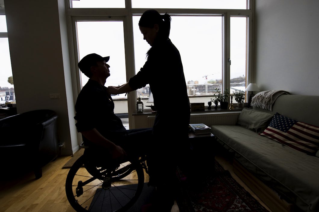 Personlig assisten med brukare